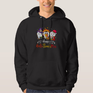 Sudadera Feliz HalloGraciasMas Dental Boo Crew Dentist Assi