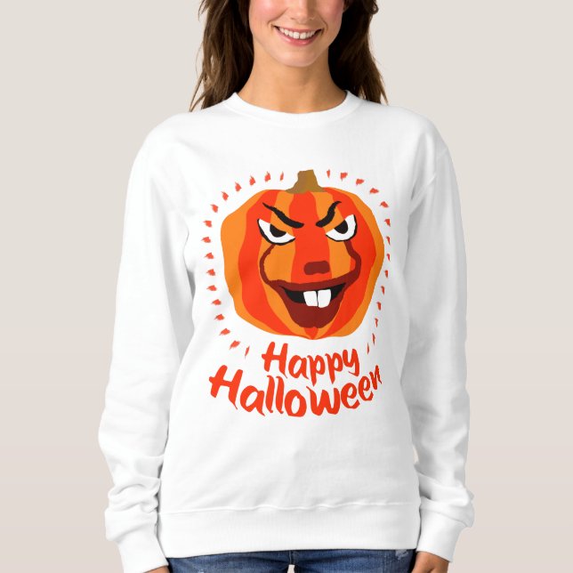 Sudadera ¡Feliz Halloween! (Anverso)