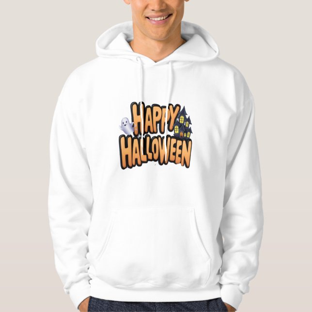 Sudadera Feliz Halloween  (Anverso)