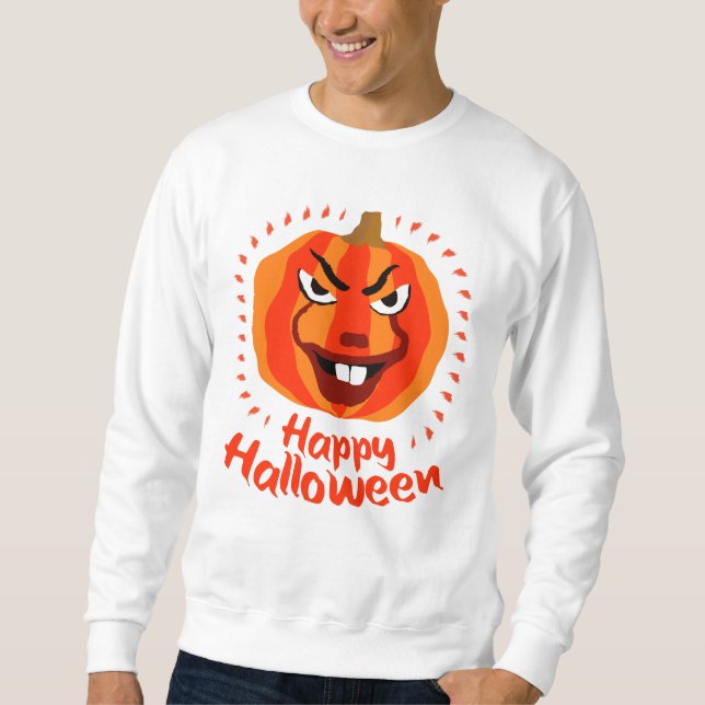 Sudadera ¡Feliz Halloween! (Anverso)