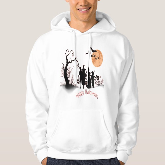 Sudadera Feliz Halloween (Anverso)