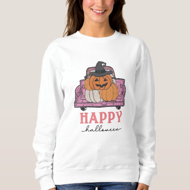Sudadera Feliz Halloween (Anverso)