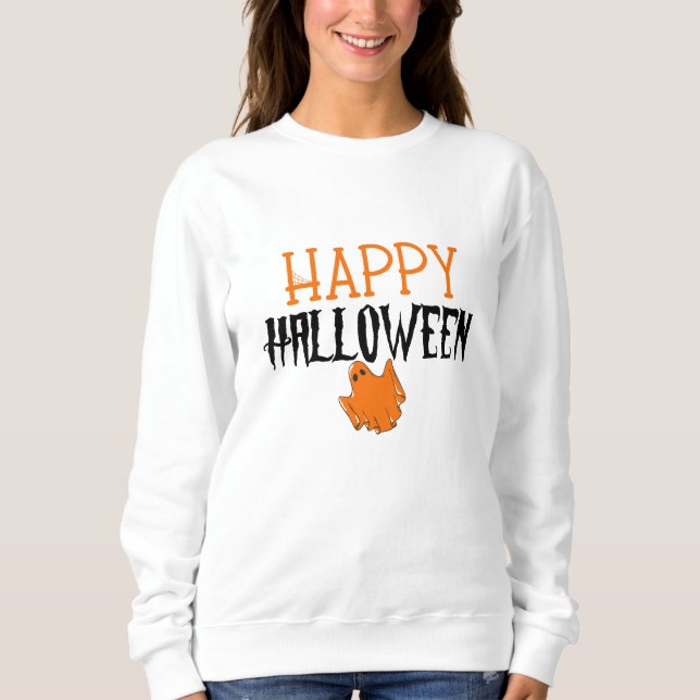 Sudadera Feliz Halloween (Anverso)