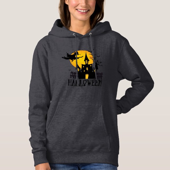 Sudadera Feliz Halloween (Anverso)