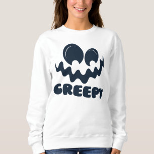 Sudadera Feliz Halloween con cara divertida y espeluznante