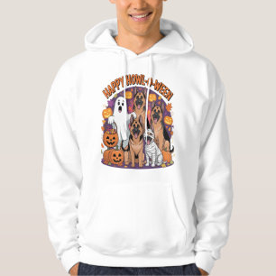 Sudadera Feliz Halloween de Pastor Alemán