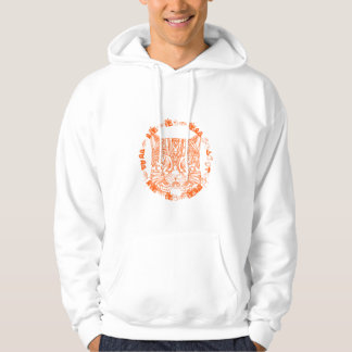 Sudadera Feliz Halloween del gato Naranja