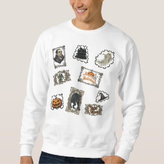 Sudadera Feliz Halloween en Blanco