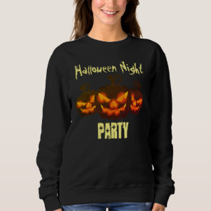 Sudadera Feliz Halloween Malvado calabazas femeninas