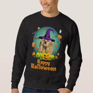 Sudadera Feliz Halloween Perro Cocker Spaniel Americano Cal