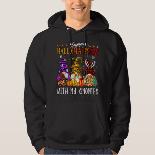 Sudadera Feliz Hallowthanksmas con mis nómadas Graciosa Cui