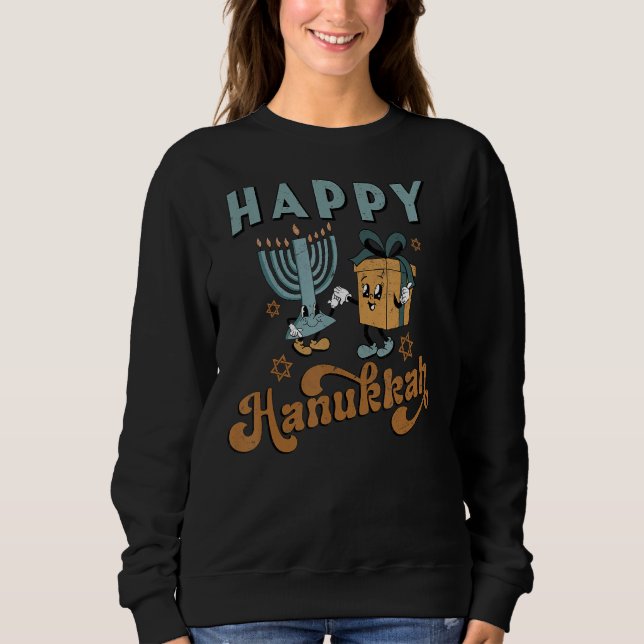 Sudadera Feliz Hanukkah (Anverso)
