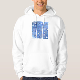 Sudadera Feliz Hanukkah cayendo estrellas y sueños