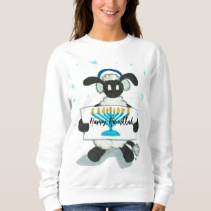 Sudadera Feliz Hanukkah Hensly Long Sleeve Tee-Shirt
