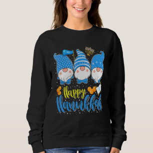 Sudadera Feliz Hanukkah Lindos Hanukkah Chanukah Tres Gnomo