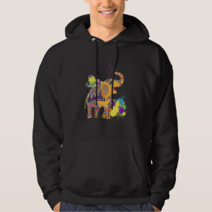 Sudadera Feliz Holi Colores India Hindu Spring Elephant Hol