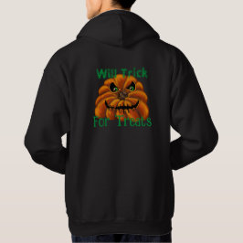 Sudadera Feliz hoodie de Halloween, Will engañar para recib