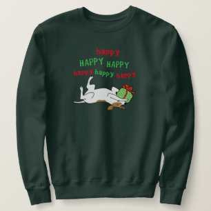 Sudadera Feliz Jack Russell Terrier Navidad Perro