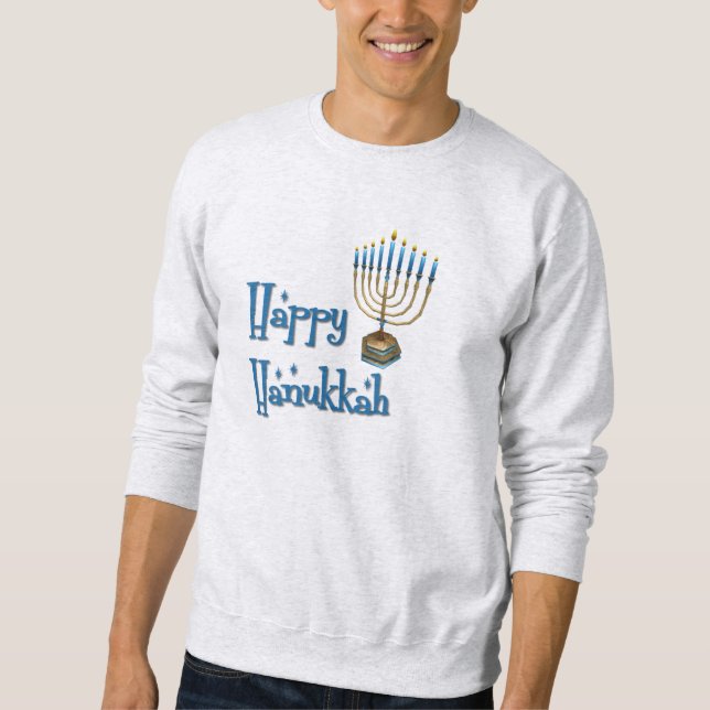 Sudadera Feliz Janucá (Anverso)