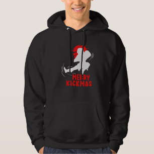 Sudadera Feliz Kickmas Pijamas Familiares de Karate a Jue