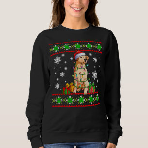 Sudadera Feliz Labrador de Navidad