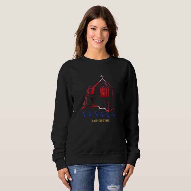 Sudadera Feliz Navidad (Anverso completo)