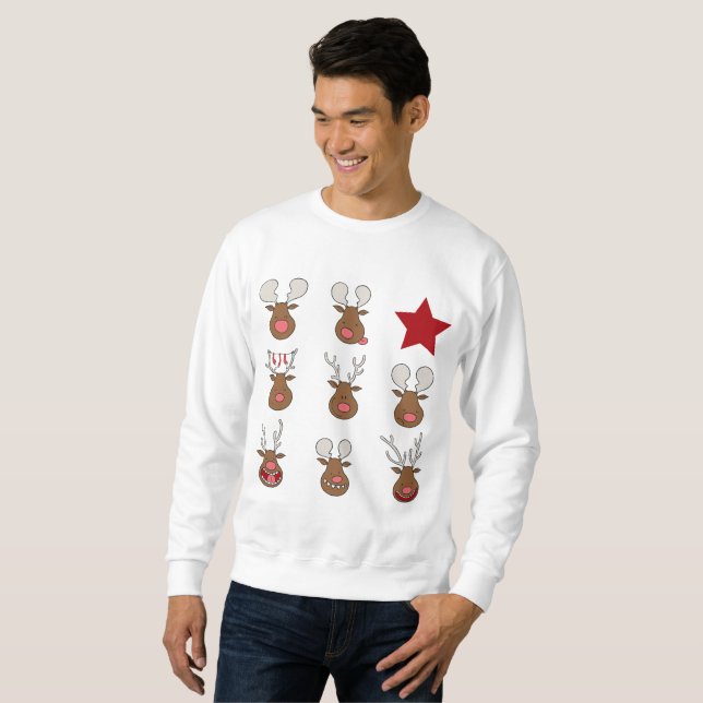 Sudadera Feliz Navidad (Anverso completo)