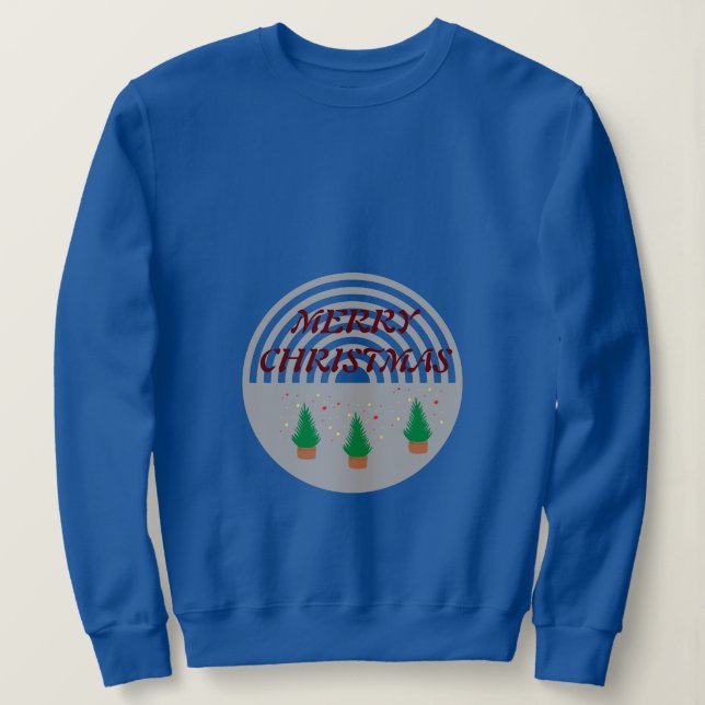 Sudadera Feliz Navidad (Anverso del diseño)