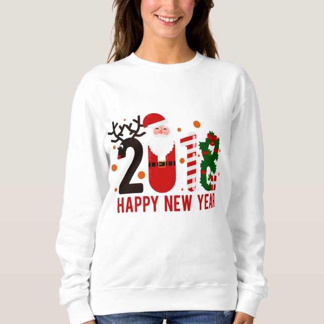 Sudadera feliz navidad (Anverso)