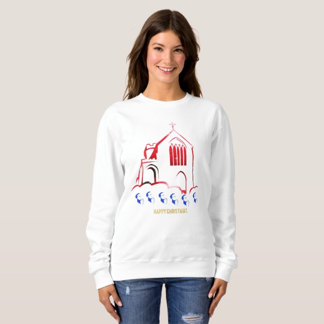 Sudadera Feliz Navidad (Anverso completo)