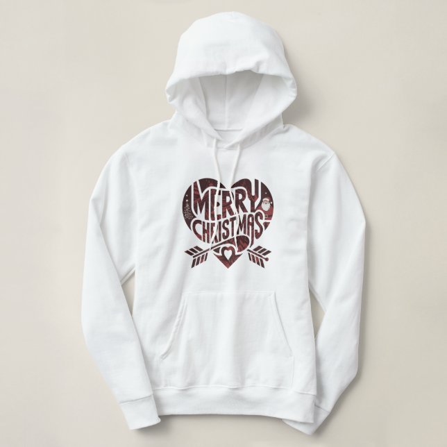 Sudadera Feliz Navidad (Diseño del anverso)