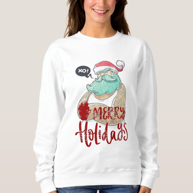 Sudadera feliz navidad (Anverso)