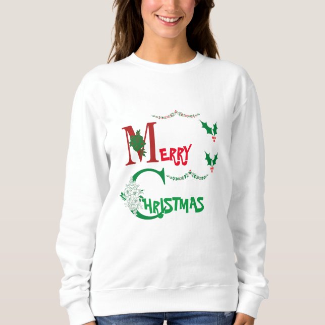Sudadera Feliz Navidad (Anverso)