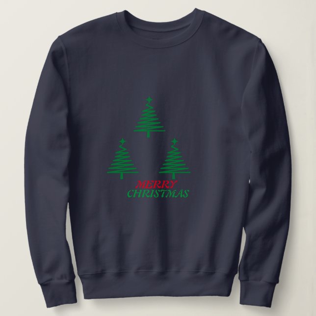 Sudadera Feliz Navidad (Anverso del diseño)