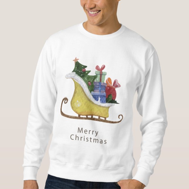 Sudadera feliz navidad (Anverso)