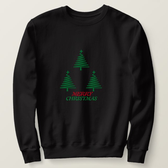 Sudadera Feliz Navidad (Anverso del diseño)