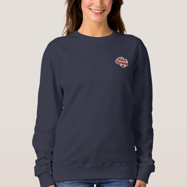 Sudadera feliz navidad (Anverso)