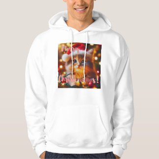 Sudadera Feliz Navidad a los michis! Gato