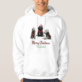 Sudadera Feliz Navidad a los perros