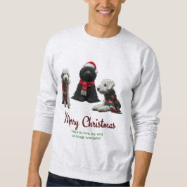 Sudadera Feliz Navidad a los perros