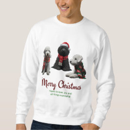 Sudadera Feliz Navidad a los perros