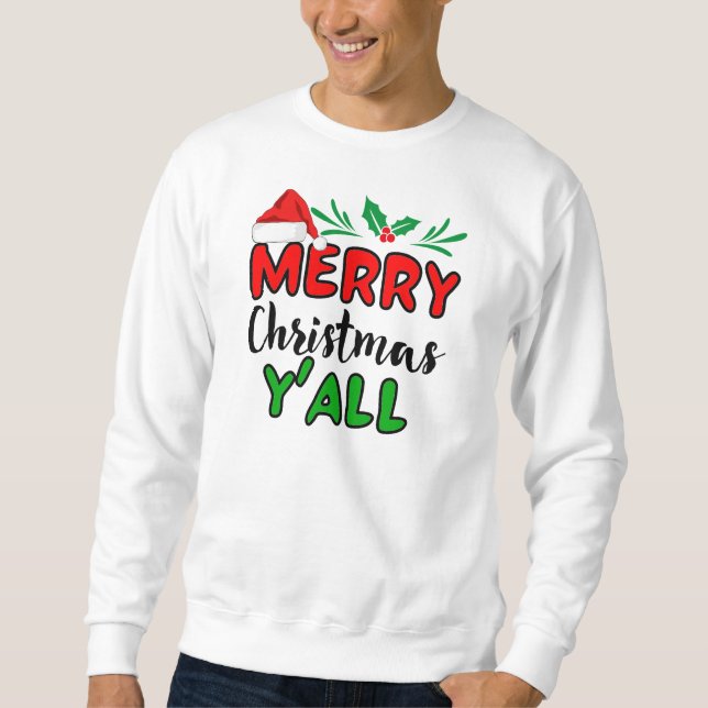 Sudadera Feliz Navidad a todos  (Anverso)