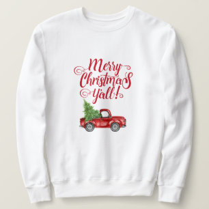 Sudadera Feliz Navidad a todos los Navidades de camiones ro