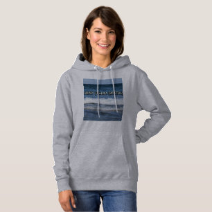 Sudadera Feliz Navidad al Estilo Florida Sobre el Océano Az