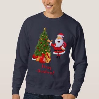 Sudadera Feliz Navidad Camisas suaves de los hombres