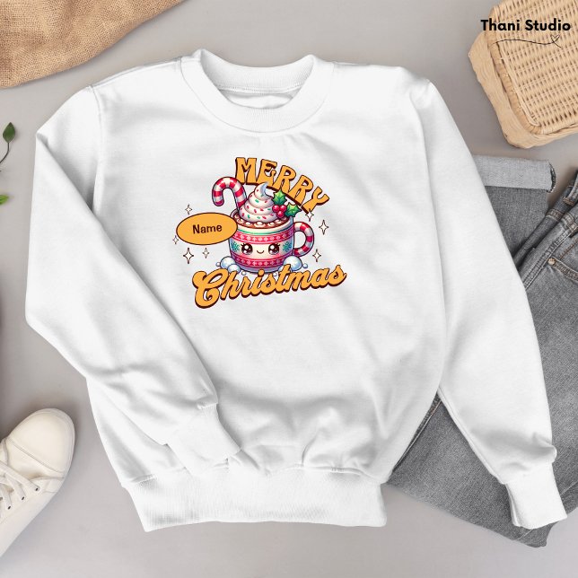 Sudadera Feliz Navidad Cute Hot Chocolate Mug Family (Subido por el creador)