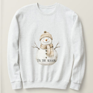 Sudadera Feliz Navidad de Muñeco de Nieve