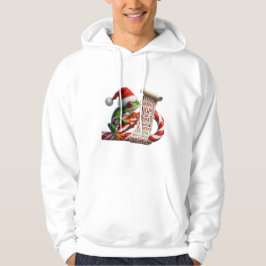 Sudadera ¡Feliz Navidad de Rana! Saltar, Beber, Repetir! Ra