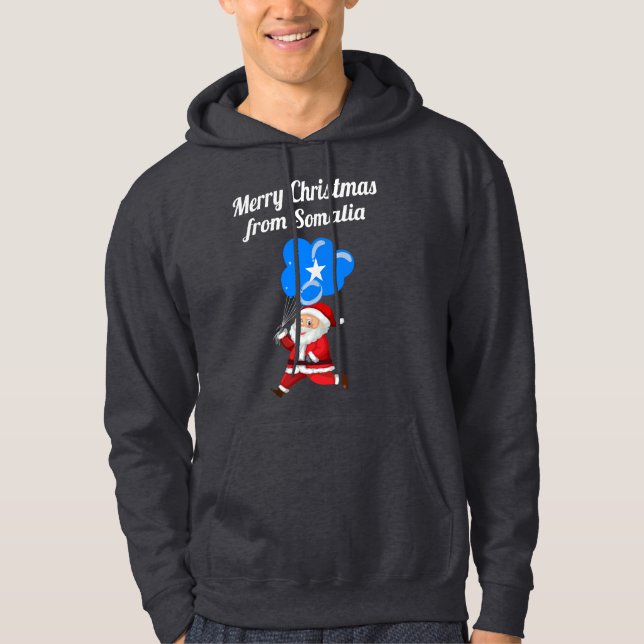 Sudadera Feliz Navidad desde Somlia (Anverso)