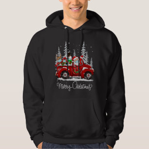 Sudadera Feliz Navidad Escuadrón Santa Face Máscara Camión 